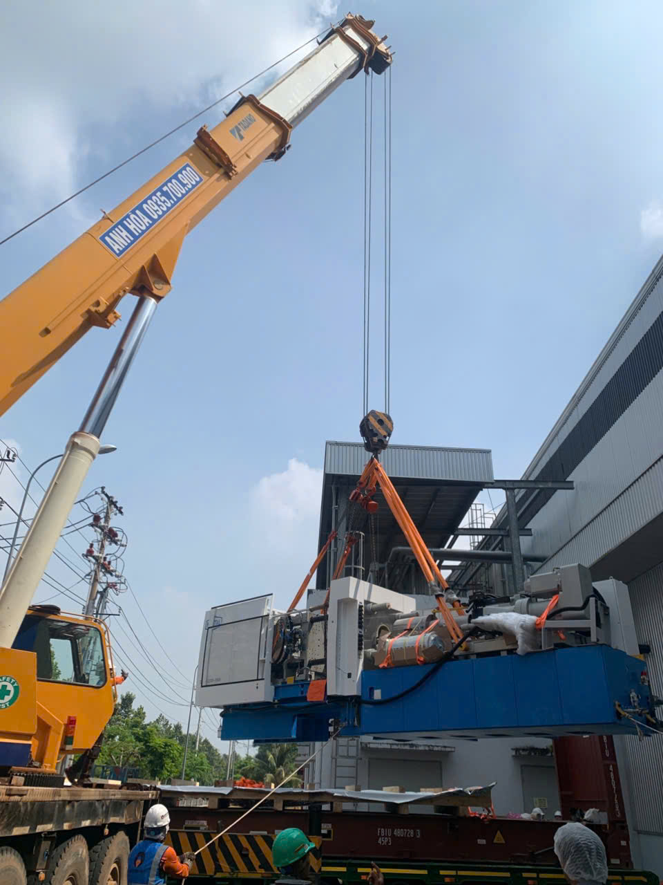 Lifting and Installation of Machinery